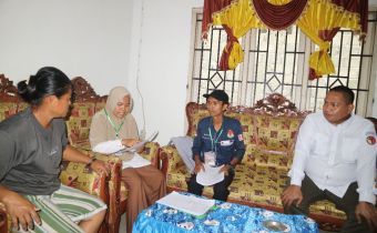 Bawaslu Sulteng Monitoring Verifikasi Faktual Dukungan Bakal Calon DPD di Donggala
