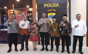 Bawaslu Sulteng Audiensi dengan Polda Sulteng, Bahas Isu Keamanan selama tahapan Pemilu 2024