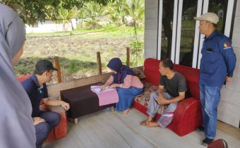 Terima Laporan PPS dicatut sebagai Pendukung Bakal Calon DPD, Nasrun Minta Panwaslu Kecamatan Soyo Jaya Lakukan Penelusuran