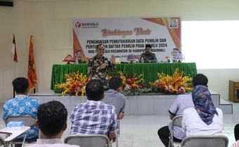 Jadi Ujung Tombak Pengawasan, Nasrun Ingatkan Panwaslu Kecamatan Harus Siap Hadapai Tekanan