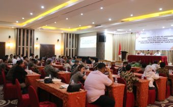Bawaslu Sulteng Gandeng KPU Petakan Potensi Pelanggaran Tahapan Pencalonan DPRD