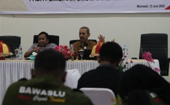 Dihadapan Panwaslu Kacamatan, Jamrin Sebut 3 Jenis Potensi Pelanggaran pada Tahapan Pemutakhiran Data Pemilu