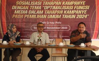 Rasyidi Bakry : Media Berperan Penting Dalam Memberikan Pendidikan Pemilu Pada Masyarakat
