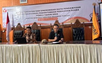 Nasrun: Pentingnya Sinkronisasi Data untuk Menunjang Pengawasan Pleno Rekapitulasi Suara Tingkat Provinsi