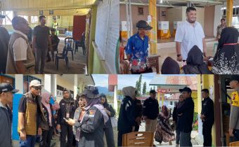 Bawaslu Provinsi Sulawesi Tengah Lakukan Monitoring Pengawasan Pemungutan Suara Ulang (PSU) di Kabupaten Banggai