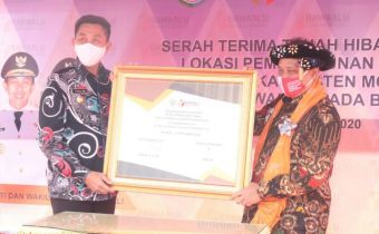 Bawaslu Morowali Dapat Hibah Tanah, Abhan: Semoga Bisa Tingkatkan Kualitas Kerja