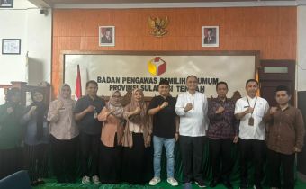 Bawaslu–KPU Sulteng Perkuat Koordinasi Pemutakhiran Data Pemilih