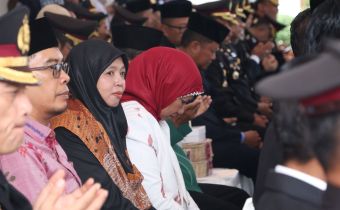 Bawaslu Sulteng Hadiri Peringatan Hari Bhayangkara Ke-80