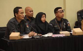 Bawaslu Sulteng Hadiri Pleno PDPB Semester I 2026