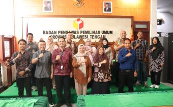 Bawaslu-KPU Sulteng Perkuat Sinergi Jaga Akurasi Data Pemilih