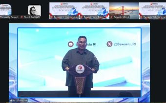 Bawaslu Sulteng Ikuti Pre-Launching E-Monev IKU Pengawas Pemilu